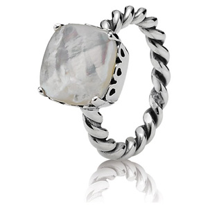 Pandora Sincerity Mother Of Pearl Ring Pandora Sincerity Mother Of Pearl Ring