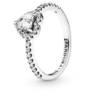 Elevated Heart Ring