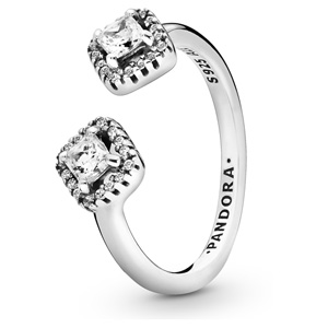 Square Sparkle Ring