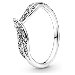 Sparkling Leaves Ring