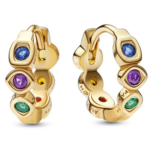 Marvel The Avengers Infinity Stones Hoop Earrings