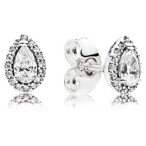 Radiant Teardrops Stud Earrings