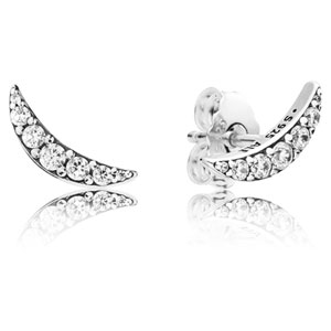 Lunar Light Stud Earrings