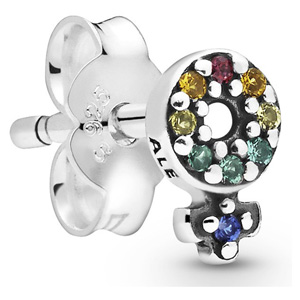 My Girl Pride Single Micro-Stud Earring