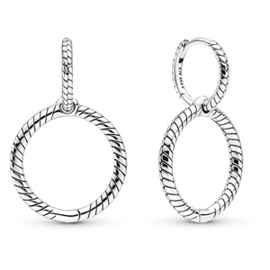 Double Hoop Earrings for Charms
