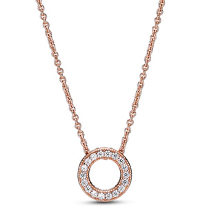 Pandora Rose ™ Circle Pandora Logo Necklace