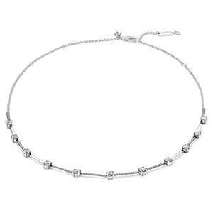 Pandora Sparkling Statement Halo Necklace :: Necklace Stories 390055C01 ...