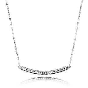 Hearts of Pandora Reversible Bar Necklace