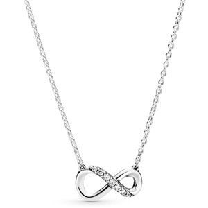 Sparkling Infinity Necklace
