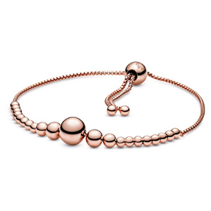 Pandora Rose String of Beads Sliding Bolo Bracelet