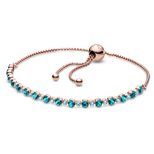 Pandora Rose ™ Turquoise Sliding Bolo Bracelet