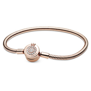 Pandora Rose Sparkling O Crown Bracelet