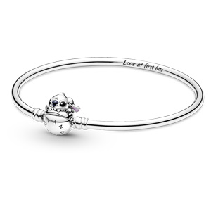 Disney Stitch Biting Clasp Bangle