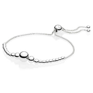 String of Beads Sliding Bracelet