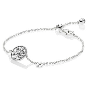 Tree of Life Bracelet with Sliding Clasp