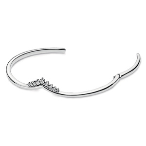 Tiara Wishbone Open Bangle