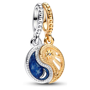 Two-Tone Splittable Sun and Moon Dangle