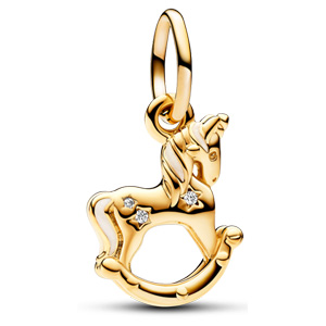 Gold Rockling Unicorn Dangle