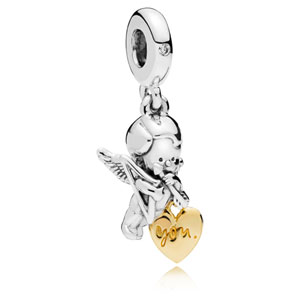 Pandora Shine Cupid and You Charm