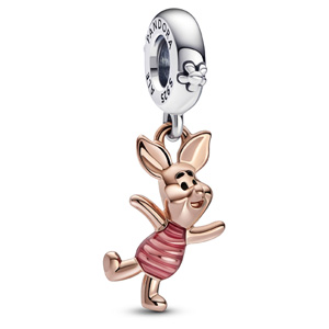 Rose Disney Piglet Dangle