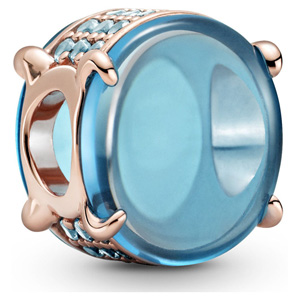 Pandora Rose Blue Oval Cabochon Charm