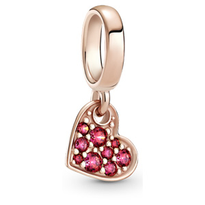Pandora Rose ™ Red Tilted Heart Dangle