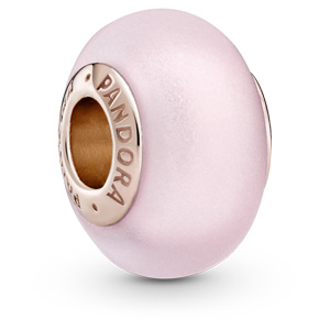 Pandora Rose ™ Matte Pink Murano Glass Charm