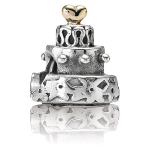 pandora wedding cake charm pandora wedding cake charm