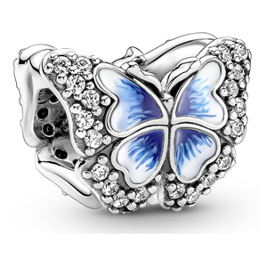 Blue Butterfly Charm