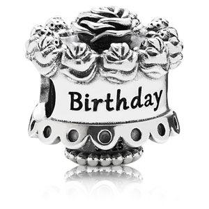 Happy Birthday Cake Charm