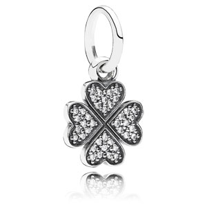Symbol of Lucky in Love Dangle