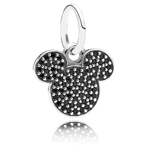 Disney Sparkling Mickey Icon Pendant