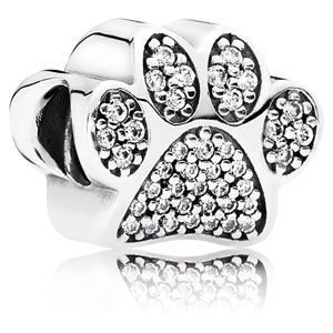 Paw Prints Charm