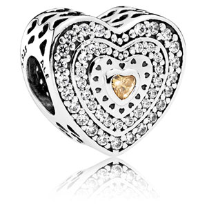 Lavish Heart Charm