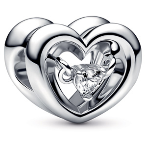 Radiant Heart and Floating Stone Charm