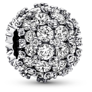 Sparkling Round Charm