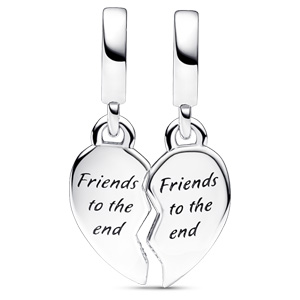 Friends Heart Dangle