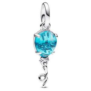 Blue Murano Glass Balloon Dangle