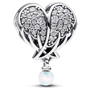 Retired Pandora Angelic Feathers Charm :: Sterling Silver Charms 791751 ...