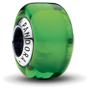 Green Mini Murano Glass Charm