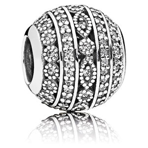 Glittering Shapes Charm