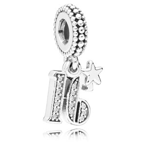925 Sterling Silver 'I Love To Cook' Charm/Pendant With Chef Hat - Unbranded