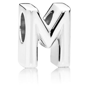 Open Letter M Charm