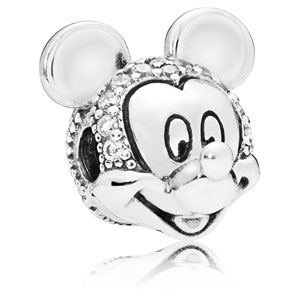 Disney Mickey Clip with Zirconia
