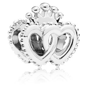 United Regal Hearts Charm