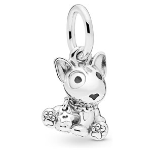 Bull Terrier Puppy Dangle