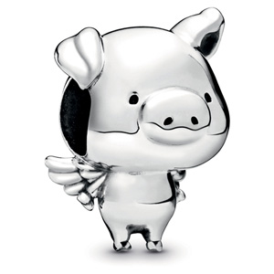 Pippo the Flying Pig Charm