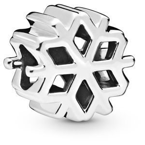 Polished Snowflake Charm
