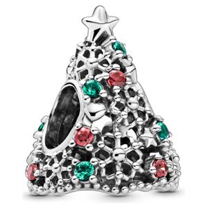 Glitter Christmas Tree Charm