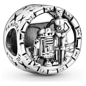 Star Wars C3PO and R2D2 Charm